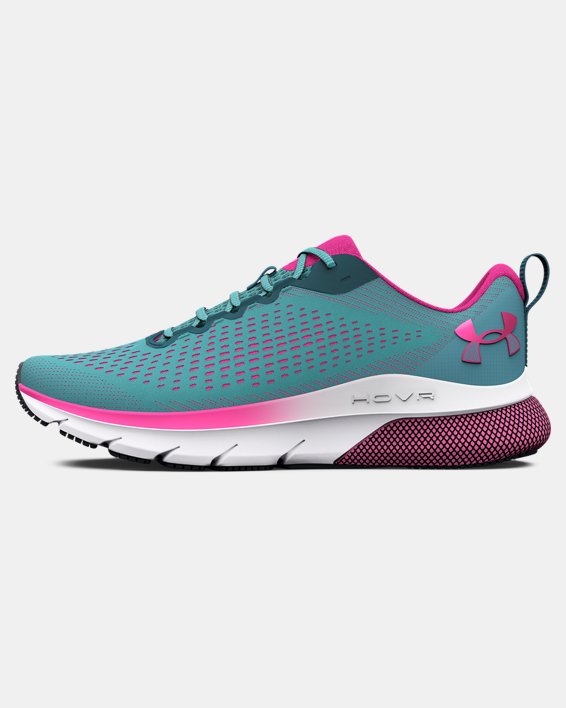 Women's UA HOVR™ Turbulence Running Shoes in Blue image number 5